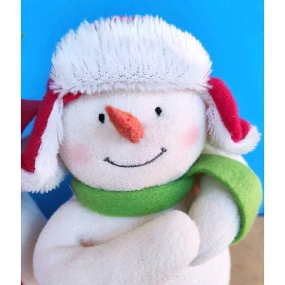 Hallmark Jingle Pals Snowman Seasons Treatings Christmas Musical Singing Dancing - Picture 6 of 7